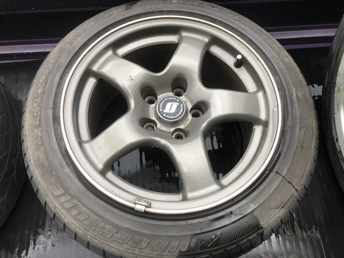 スカイライン BNR32 GTR 純正 16インチ アルミホイール 4本セット