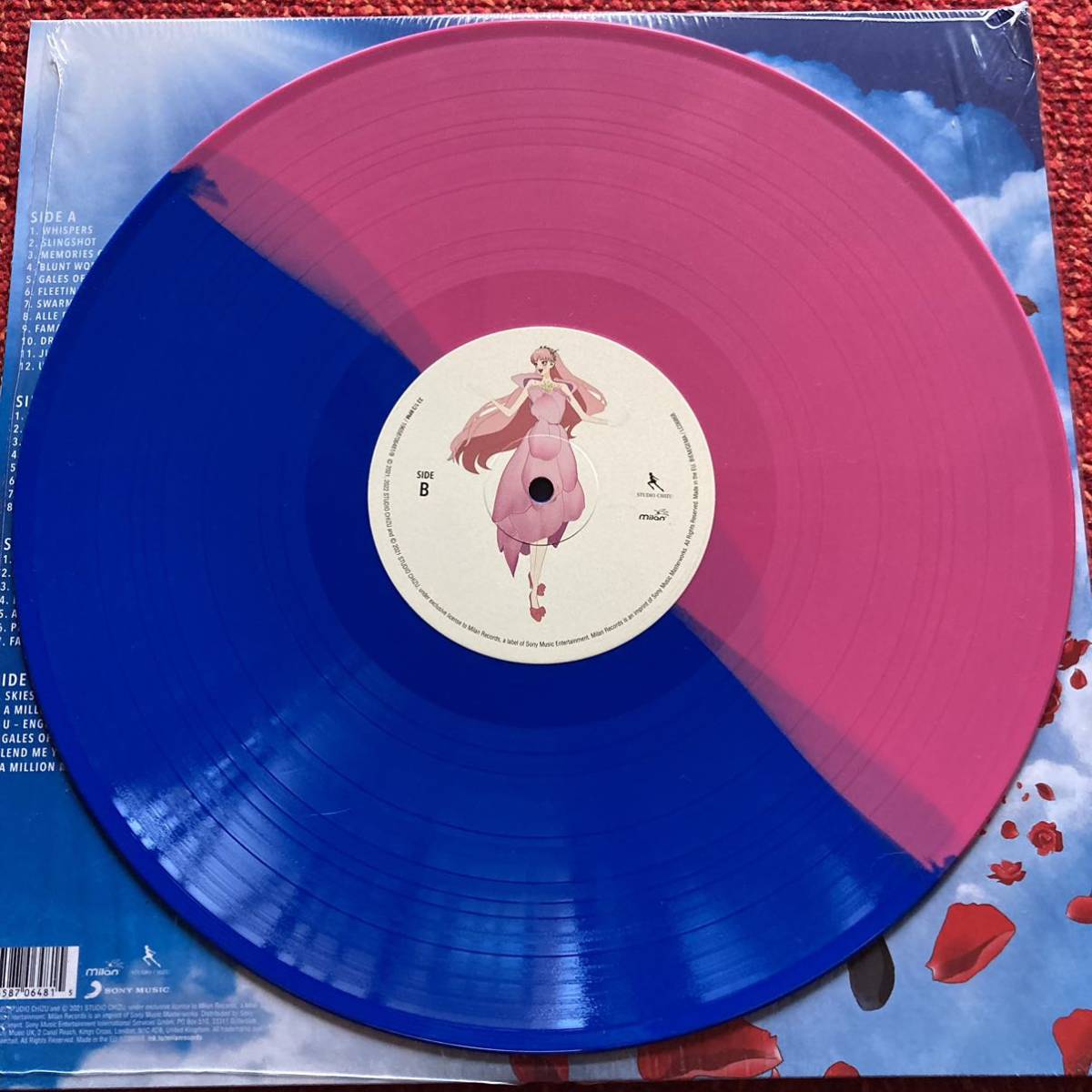 2LP / Belle -Coloured / OST / 竜とそばかすの姫 /サウンドトラック