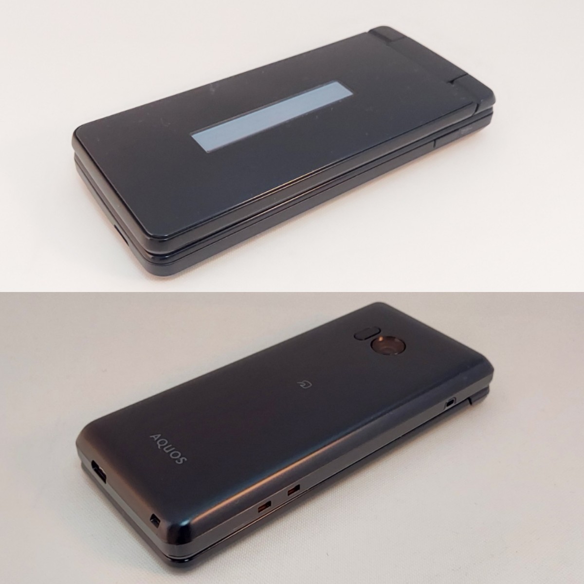 ほぼ新品！判定○】docomo AQUOSケータイ SH-02L ブラック 純正卓上