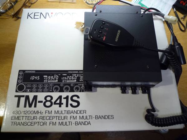KENWOOD TM-841S 430MHz/1200MHz + 50MHz FM モービル アマチュア無線