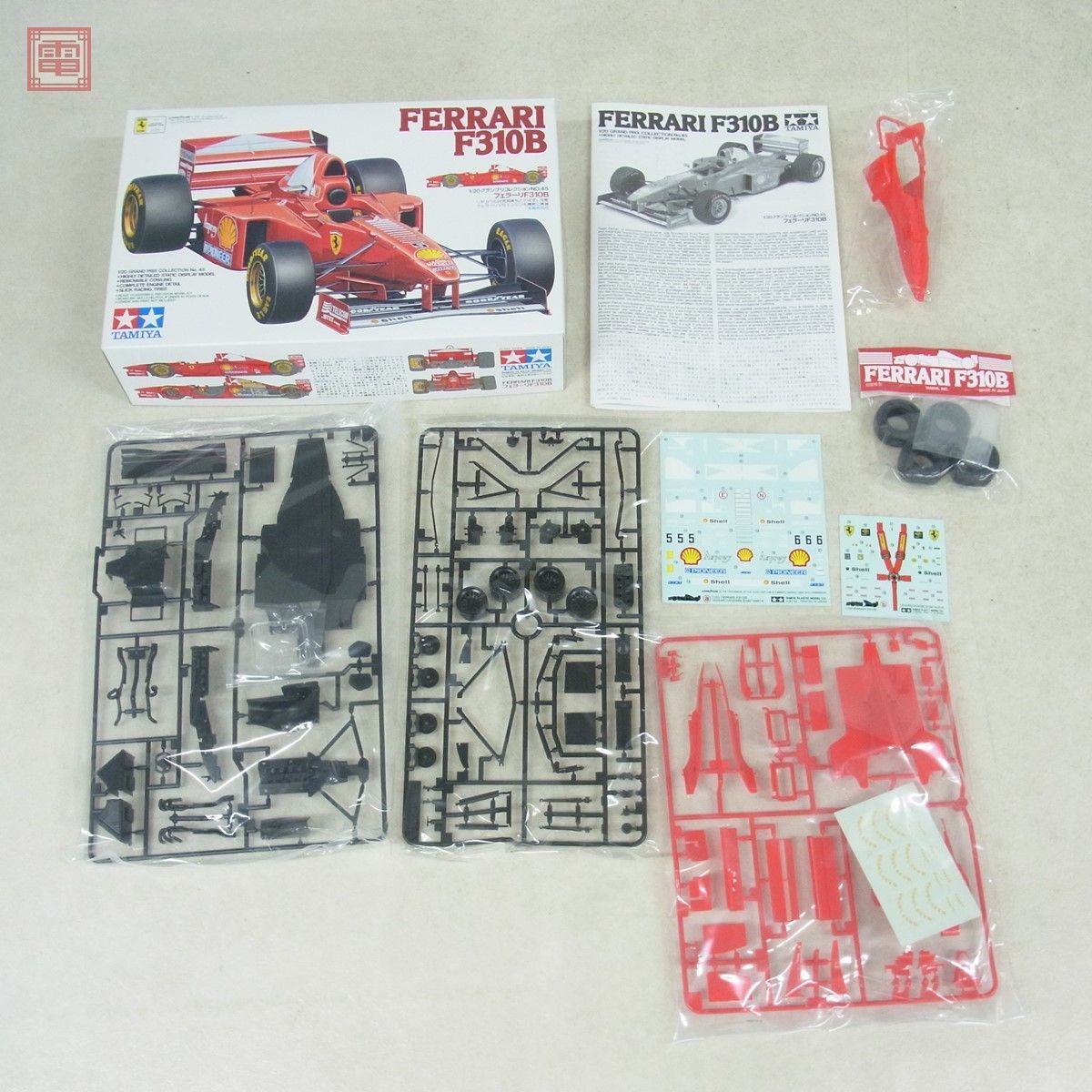 未組立 タミヤ/レベル他 1/20 1/24 フェラーリ F310B/F1 2000/F642 計3 