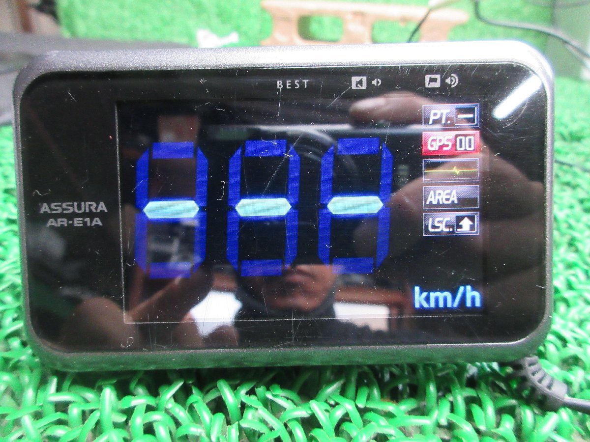 Φ GPSレーダー探知機 / セルスター / ASSURA / AR-E1A / 中古 / 通電OK 