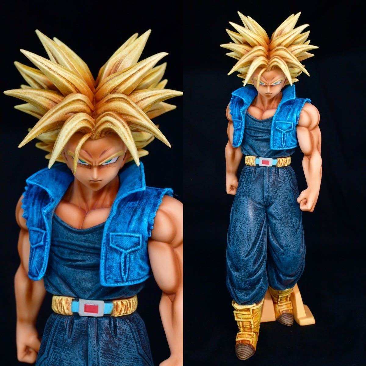 ドラゴンボール フィギュア リペイント トランクス 銀河ギリギリ!!ぶっ 