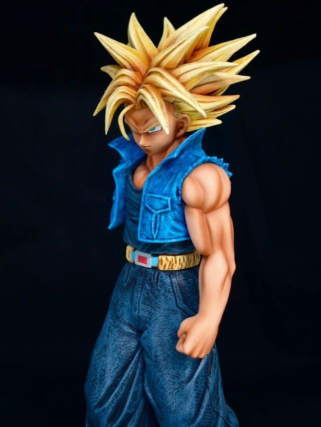 ドラゴンボール フィギュア リペイント トランクス 銀河ギリギリ!!ぶっ 