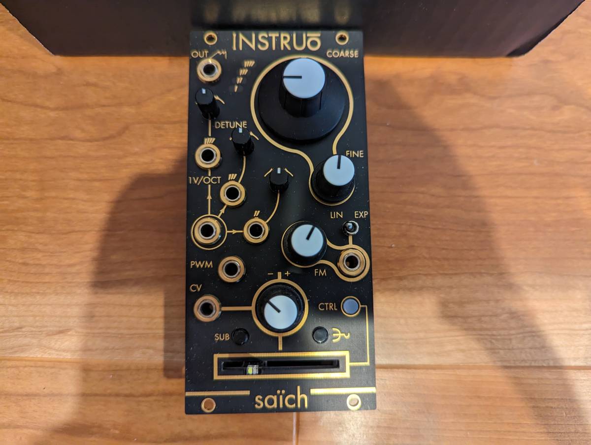 Instruo/ Saich モジュラーシンセ ユーロラック Instruoアナログ4
