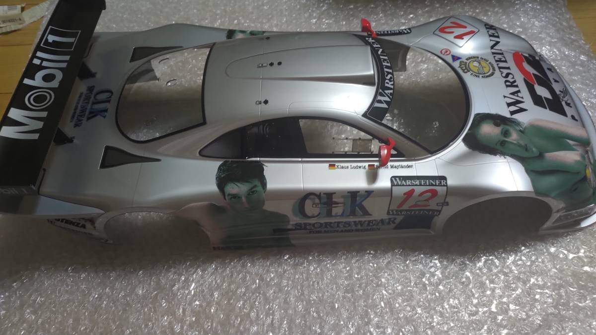 タミヤ メルセデスCLK-GTR チームCLKスポーツウェアー スペアボディー