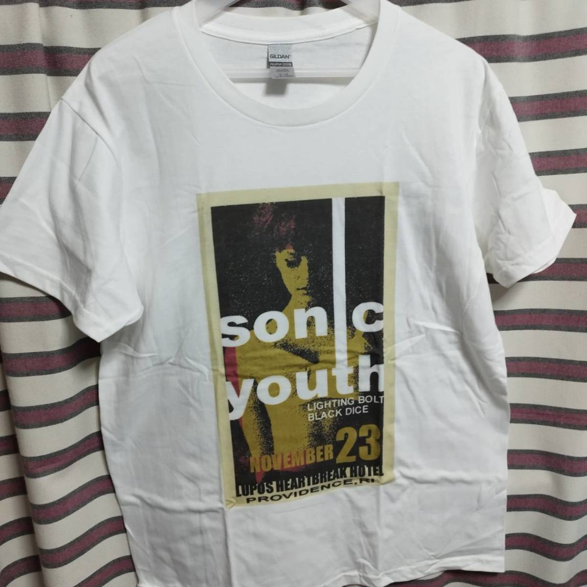 SONIC YOUTH バンドTシャツ ソニックユース◆カートコバーン コートニーラブ ニルヴァーナ NIRVANA　ロックt