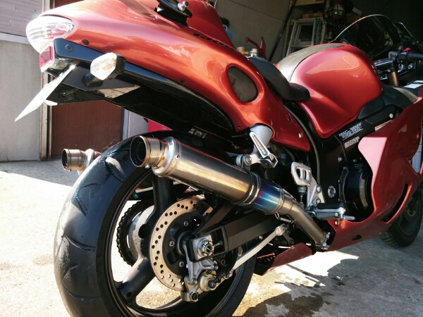 新型隼チタンスリップオンマフラー ハヤブサ GSX1300R マフラー 隼 スリップオン 2026年最新Yahoo