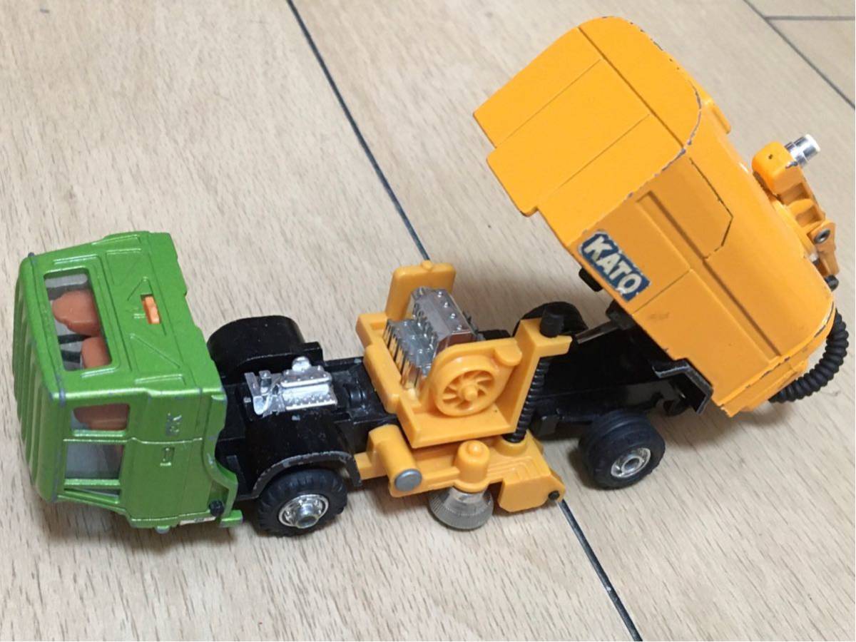 シンセイ ミニパワー KATO 真空吸込式 路面清掃車 高純度ダイカスト