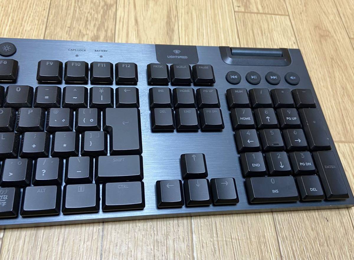 動作確認済み☆ Logicool G ロジクール G913 テンキーレス ワイヤレス 