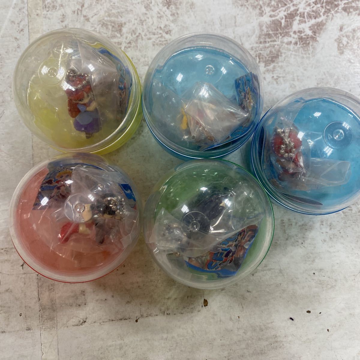 未開封品　デッドストック　倉庫保管品　ガチャ　クロノクロス　クロノスイング　フルカラー　バンダイ　CHRONO CROSS 5種セット