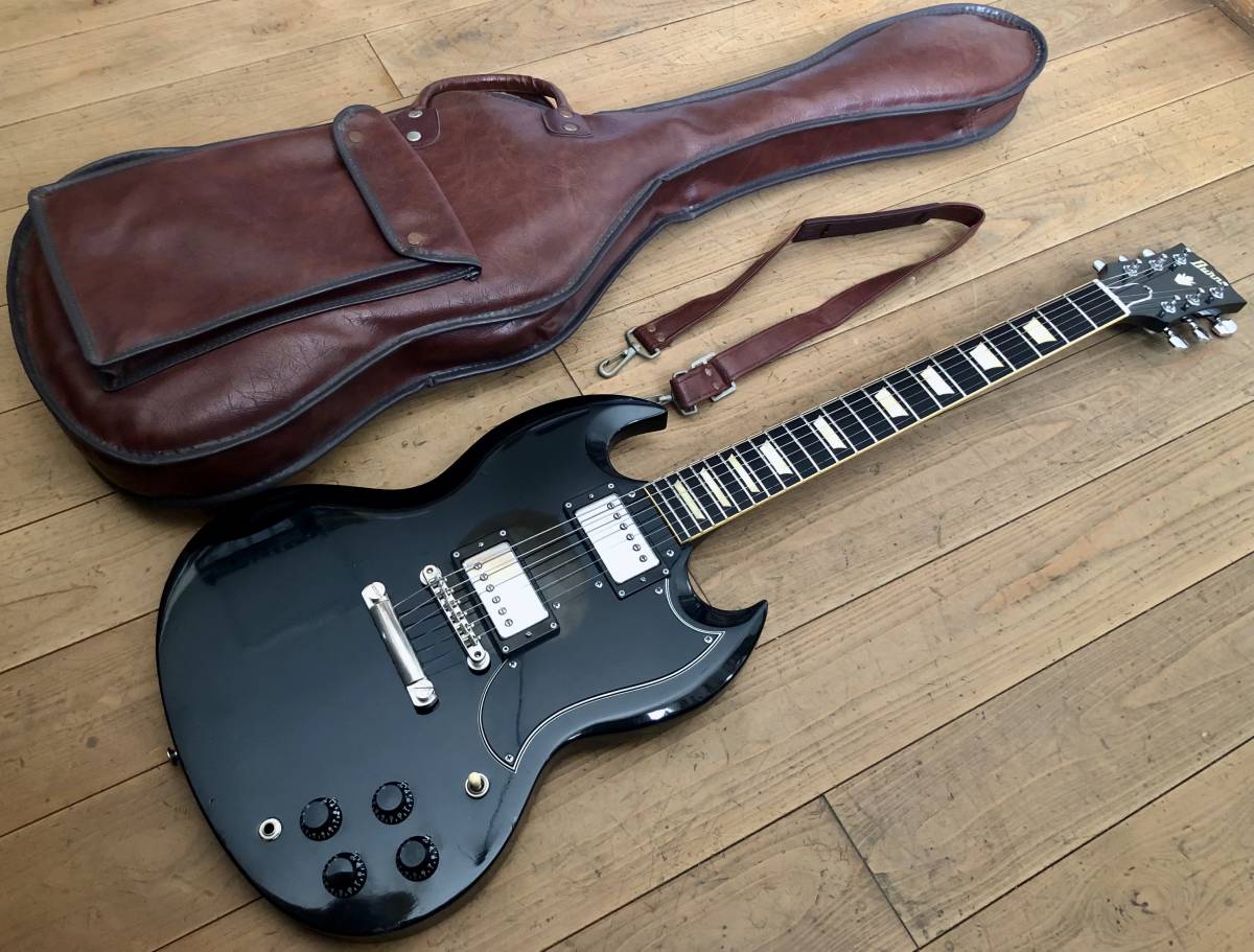 希少 Burny RSG-75 '63model Ebony 1980年代初期 日本製 The Revival