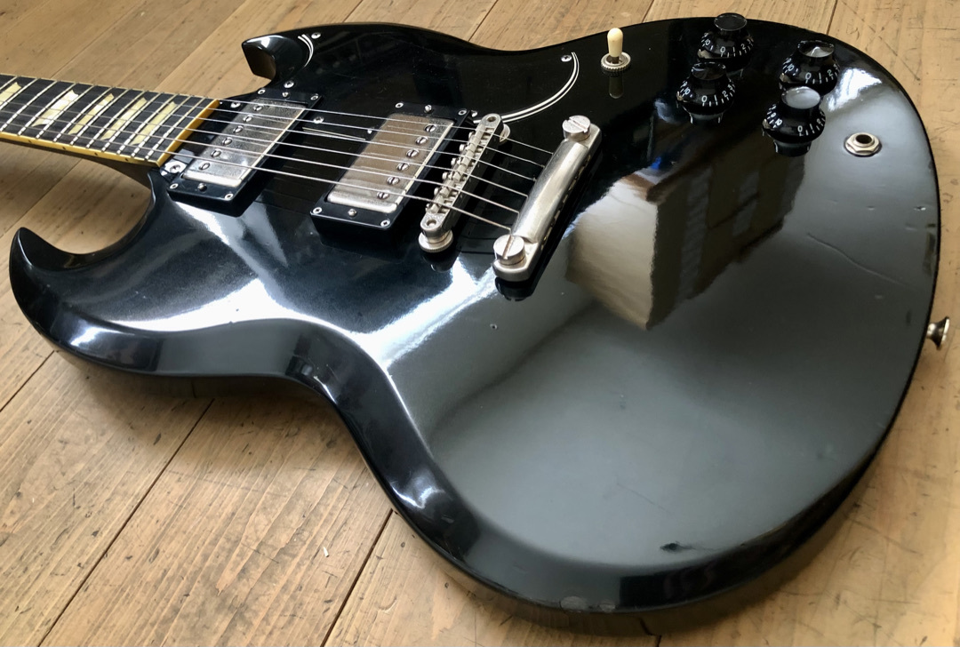 希少 Burny RSG-75 '63model Ebony 1980年代初期 日本製 The Revival