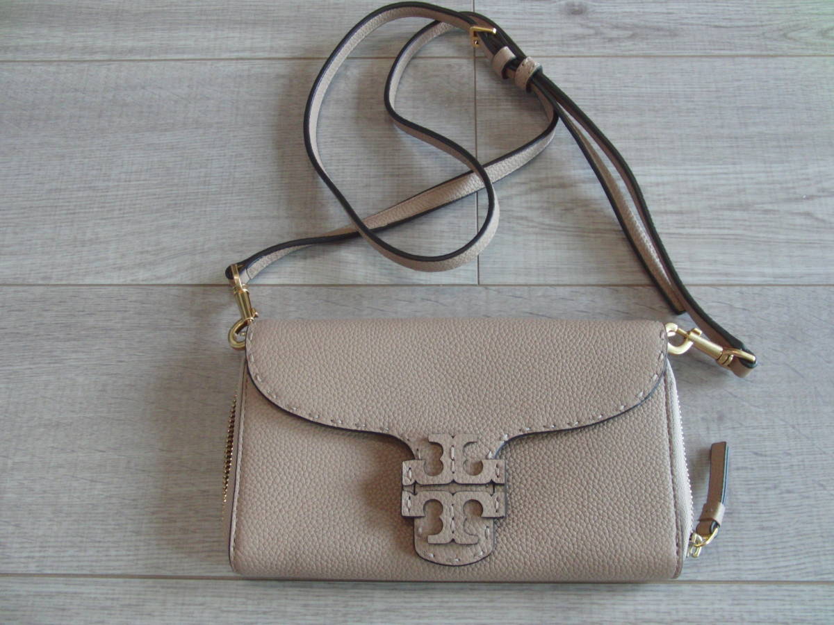 ほぼ未使用 トリーバーチ TORY BURCH スマホ ショルダーバッグ（財布 