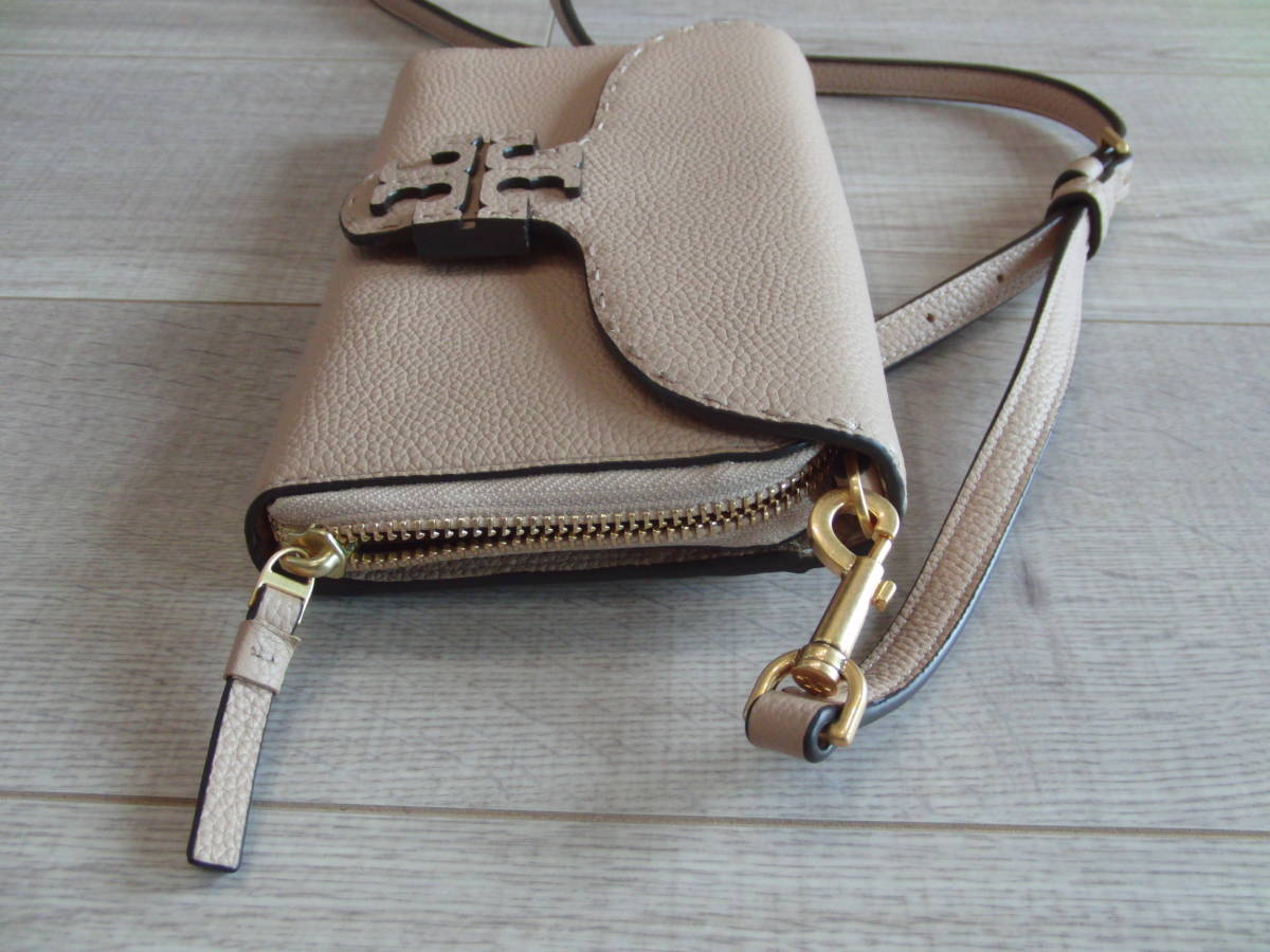 □□□【ほぼ未使用】本物 トリーバーチ TORY BURCH お財布ショルダー 