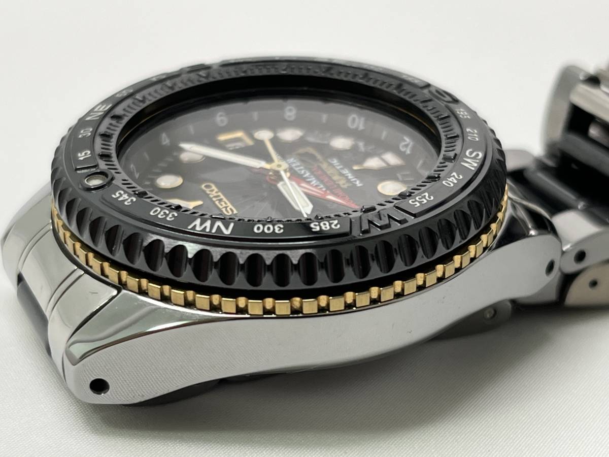 M807】希少品 植村直己モデル SEIKO KINETIC LANDMASTER 5M65-0A10 
