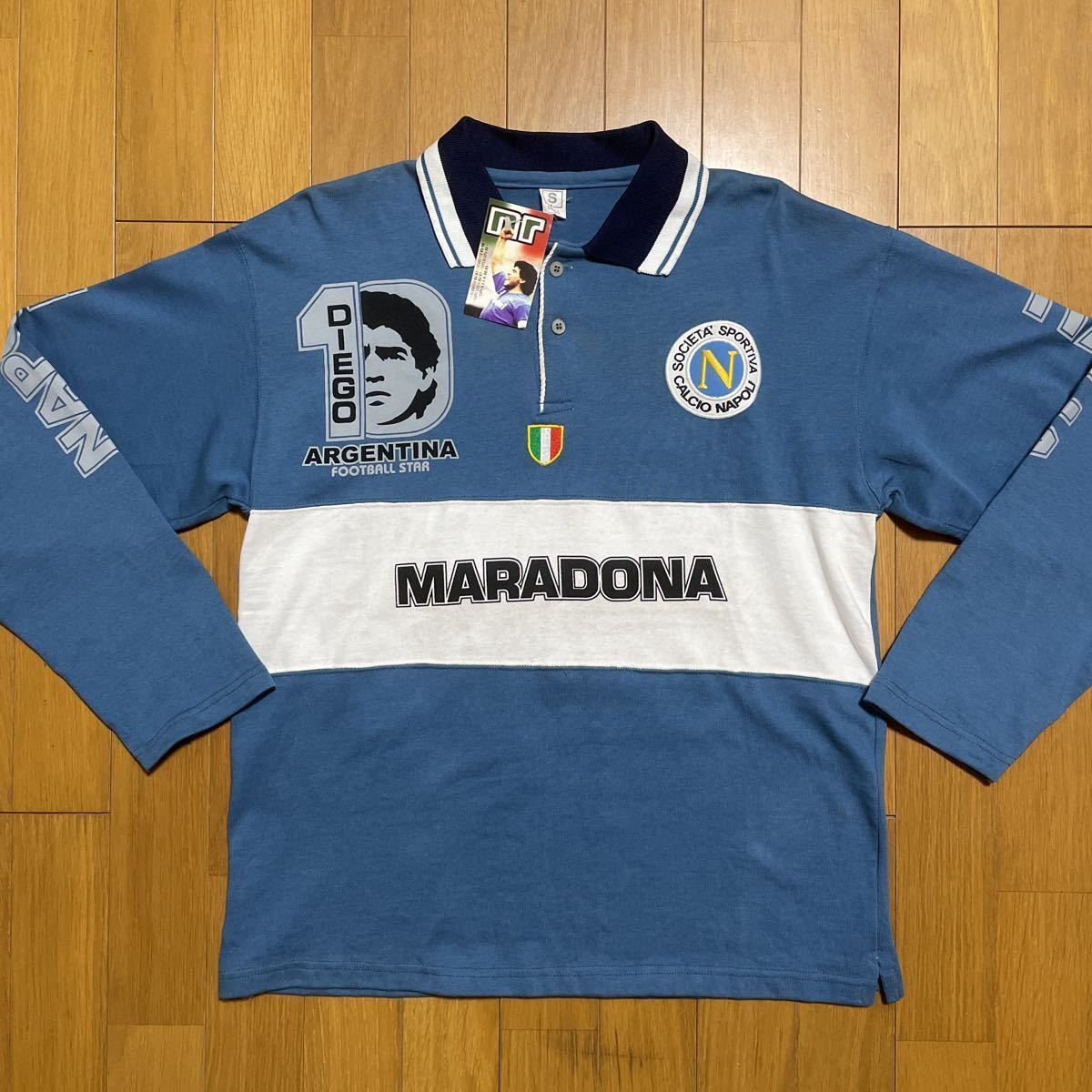 ナポリ 89〜90 ホーム サッカー イタリア 長袖nr エネーレ