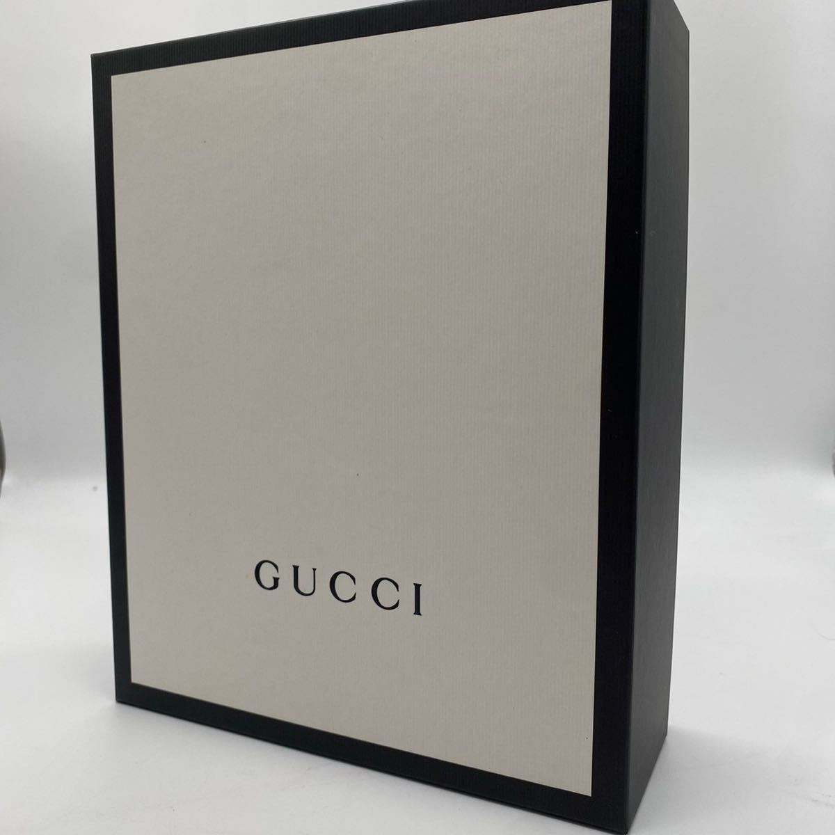 1円 未使用級 箱付 グッチ GUCCI マイクロシマ オーガナイザー 