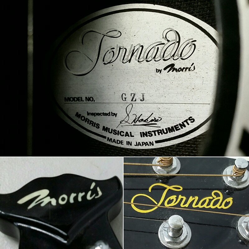 Morris モーリス Tornado GZJ アコースティックギター エレアコ ギター