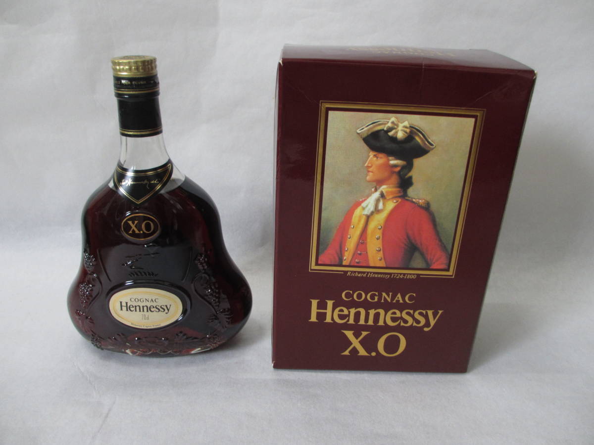☆（J）古酒 HENNESSY ヘネシー XO ブランデー 未開栓 箱付