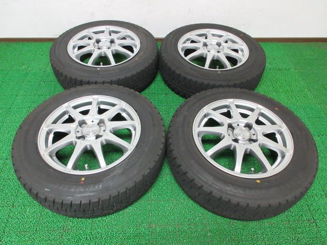 人気セール，低価 D150 165/70R14 超溝高 9分山 スタッドレス WINTERMAXX WM02 22年 アルミ ホイールセット 4本 激安 アクア ヴィッツ デミオ(スタッドレスタイヤ)｜売買されたオークション情報、yahooの商品情報をアーカ 4穴