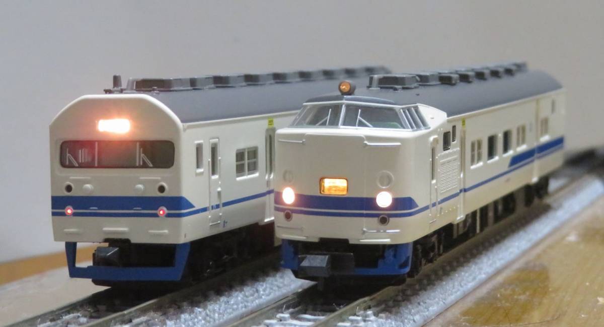 マイクロエース A-0033バラシ JR 419系 新北陸色 3両編成 動力付き