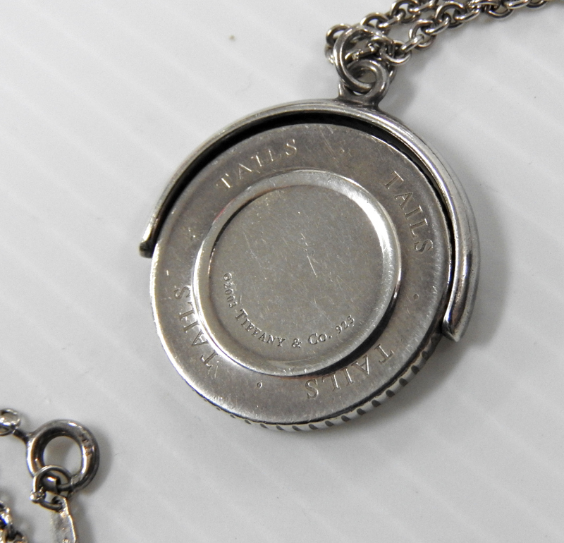 1円～ TIFFANY＆Co. ティファニー SV925 HEADS TAILS コイン 