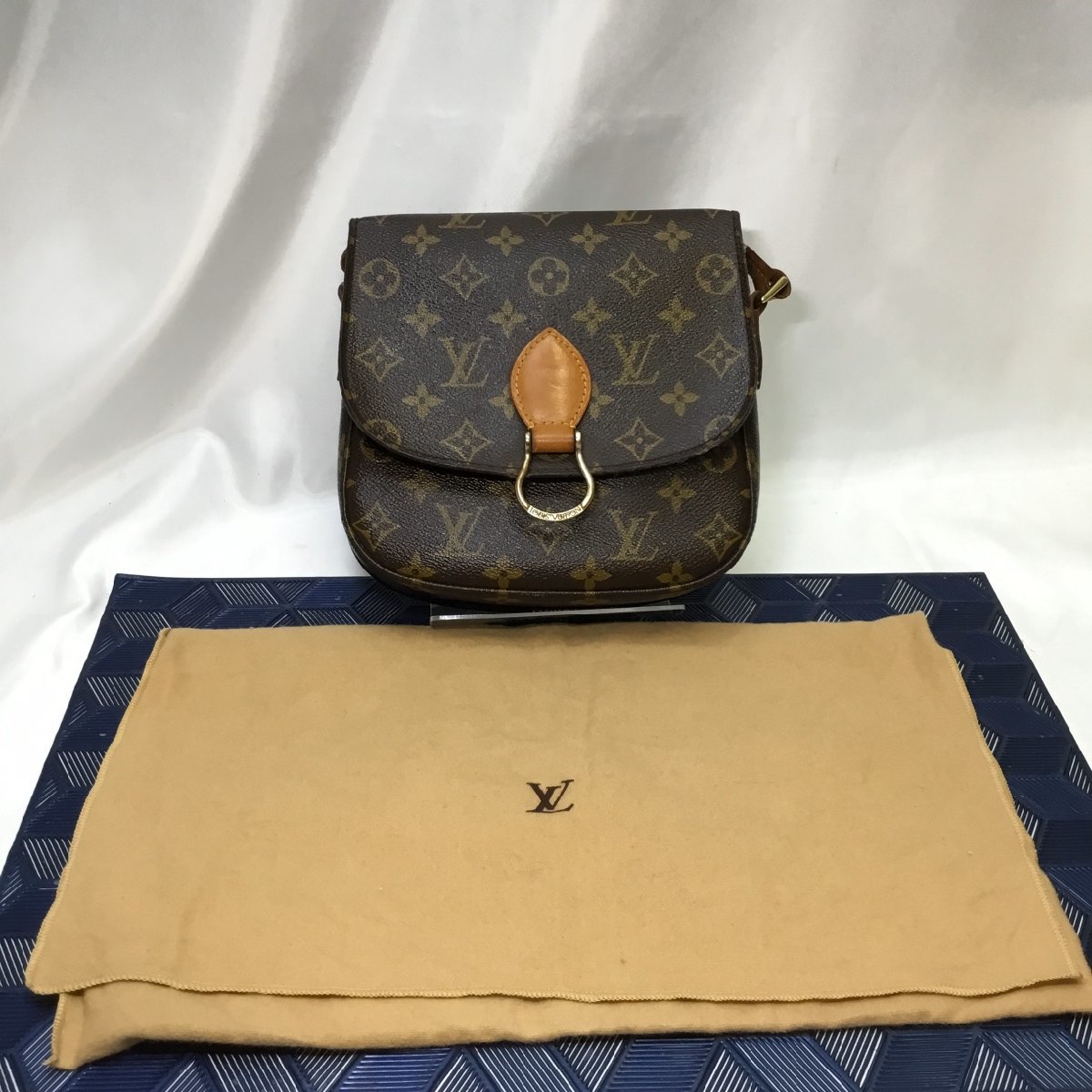 【現状保管品/CO】LOUIS VUITTON ルイヴィトン ショルダーバッグ サンクルーMM M51243 モノグラム HA0627/011