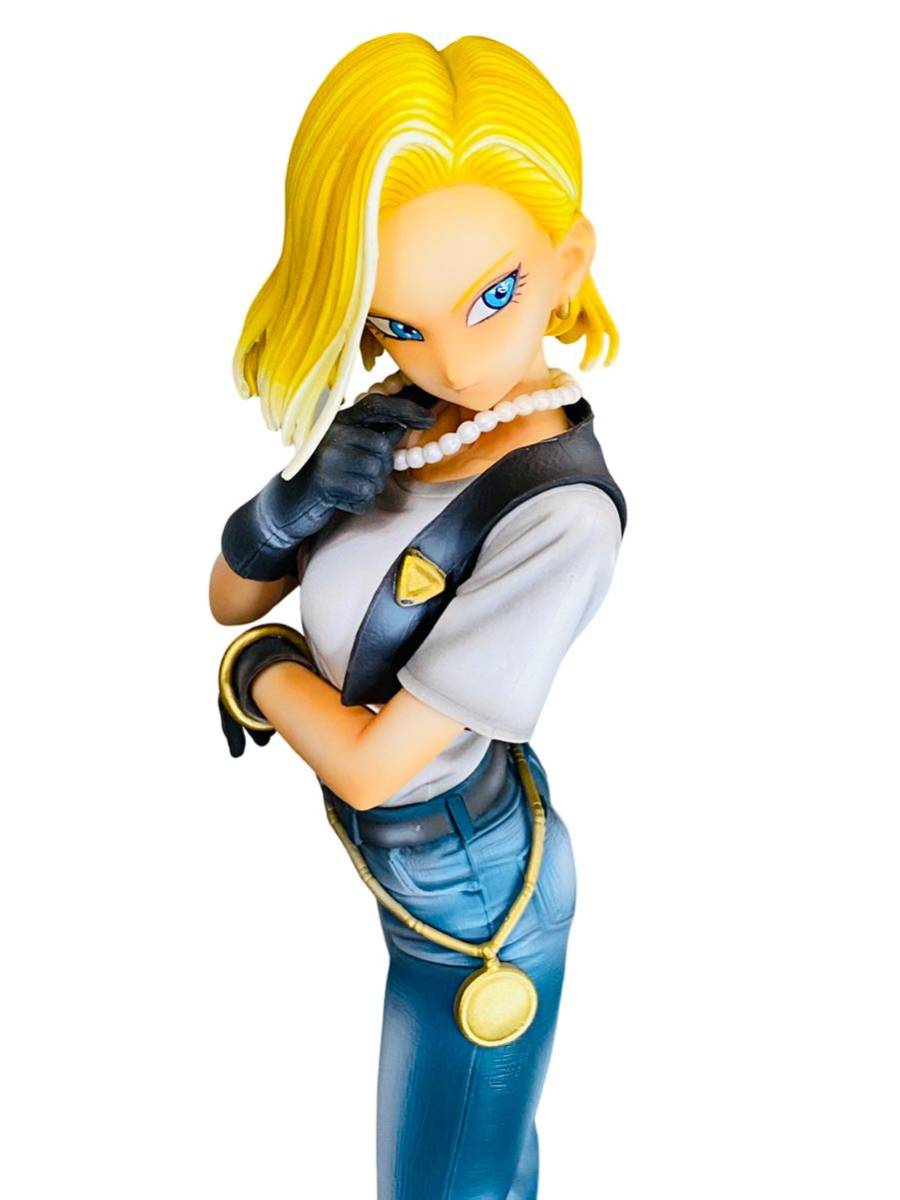 人造人間18号　グリグラ　リペイント　フィギュア Yahoo!オークション - ドラゴンボールZ 人造人間18号 リペイント GLITT