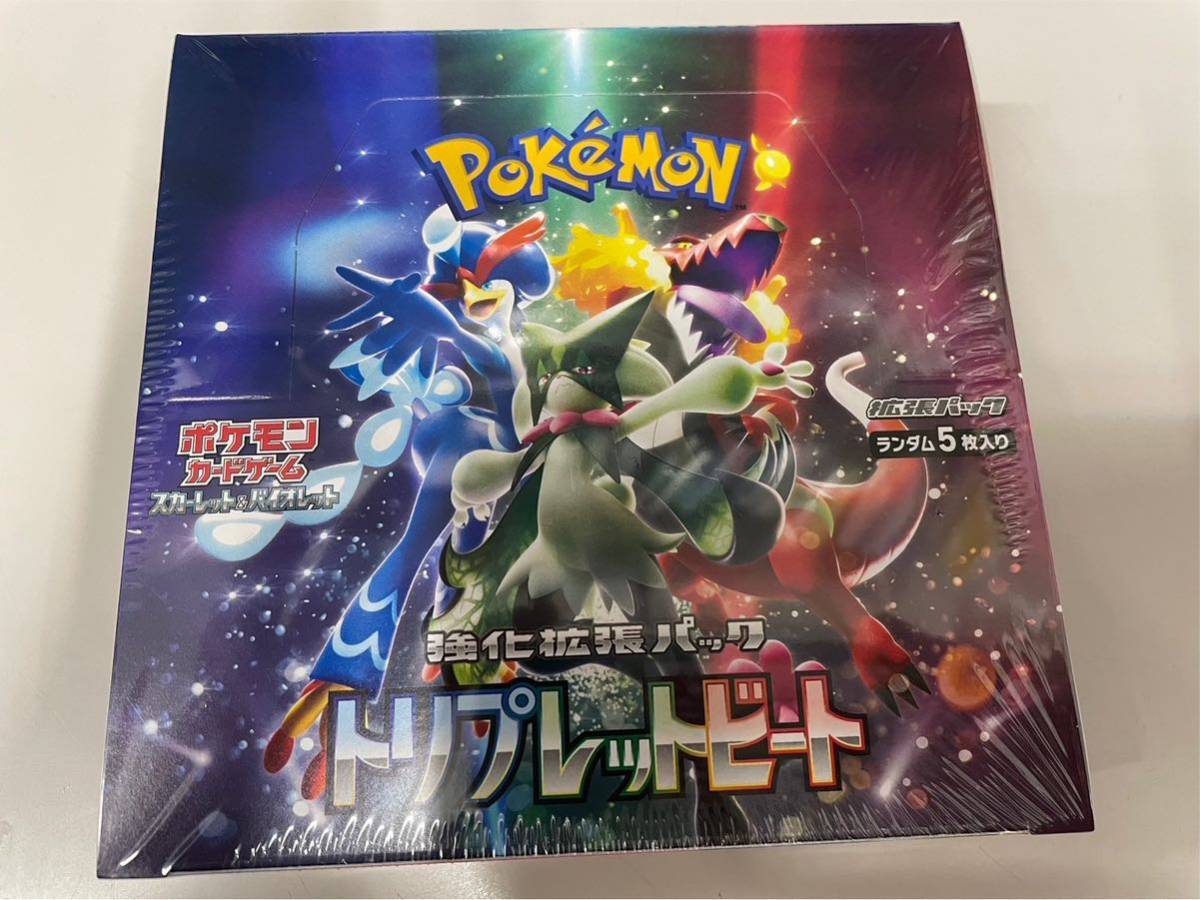 ☆新品☆未開封☆ ポケモンカードゲーム トリプレットビート 1BOX