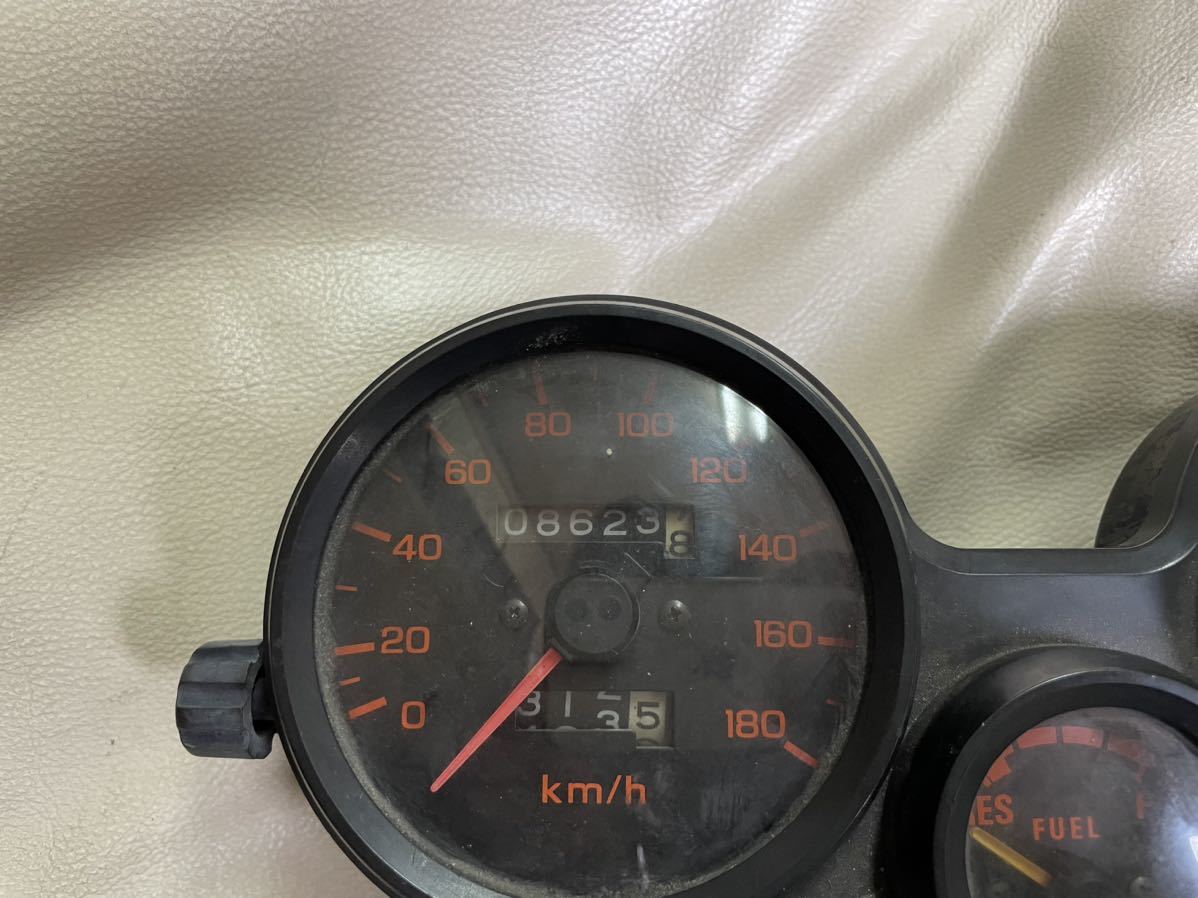 当時物 CBX400FF 2型純正メーターASSY スピードメーター タコメーター