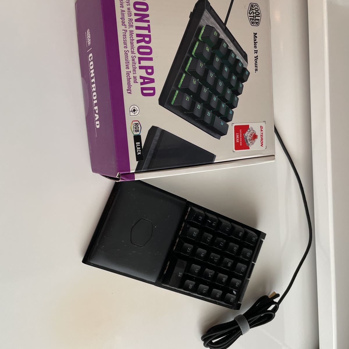 cooler master controlpad 左手デバイス