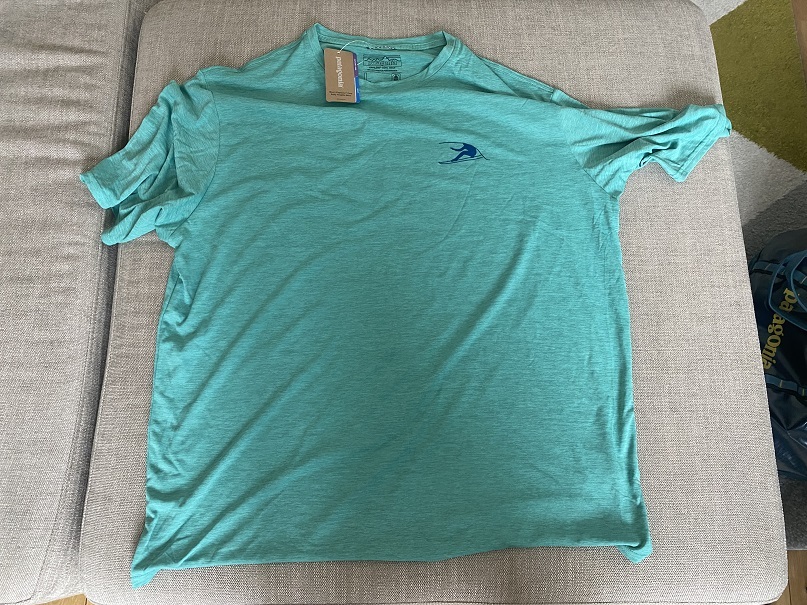 【新品未使用】パタゴニア　Patagonia　M's Cap Cool Daily Graphic Shirt 製品番号: 45235 L VMGX　メンズ・キャプリーン・クール