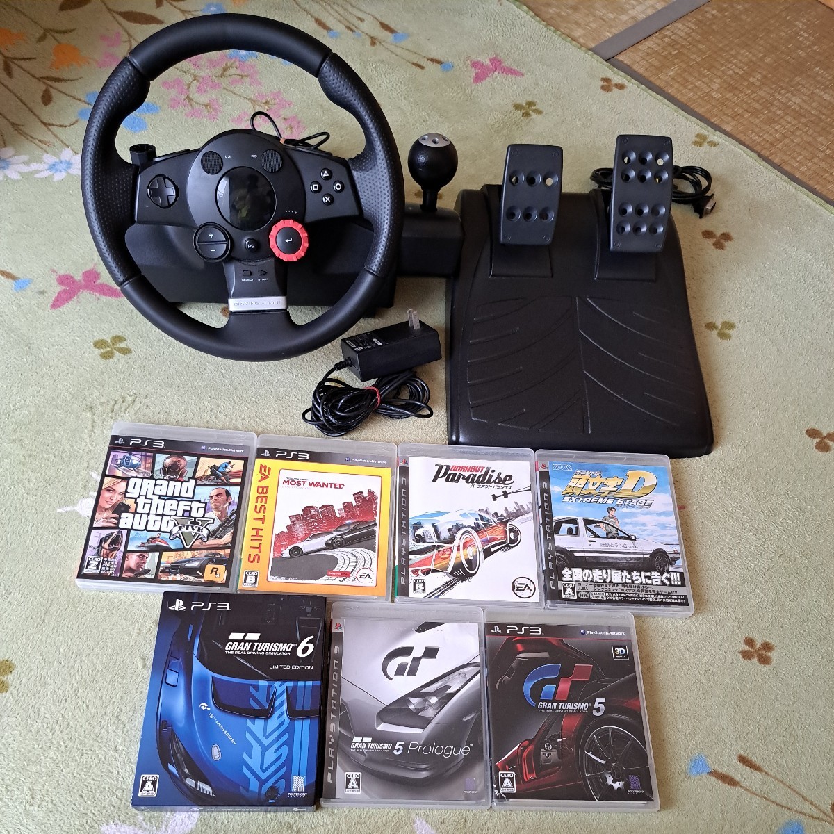 PS3 ドライビングフォース　ソフト7点_1