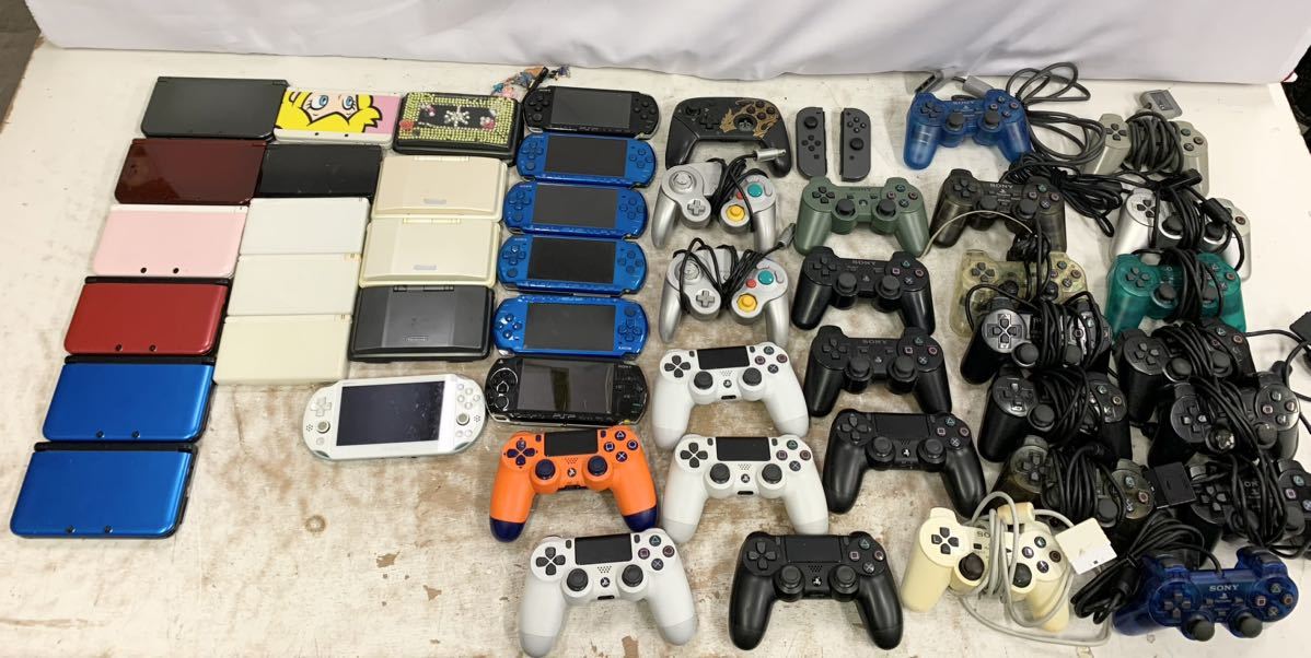 ゲームハード コントローラー ジャンク まとめ 3DS DS PSP PS2 PS3 PS4