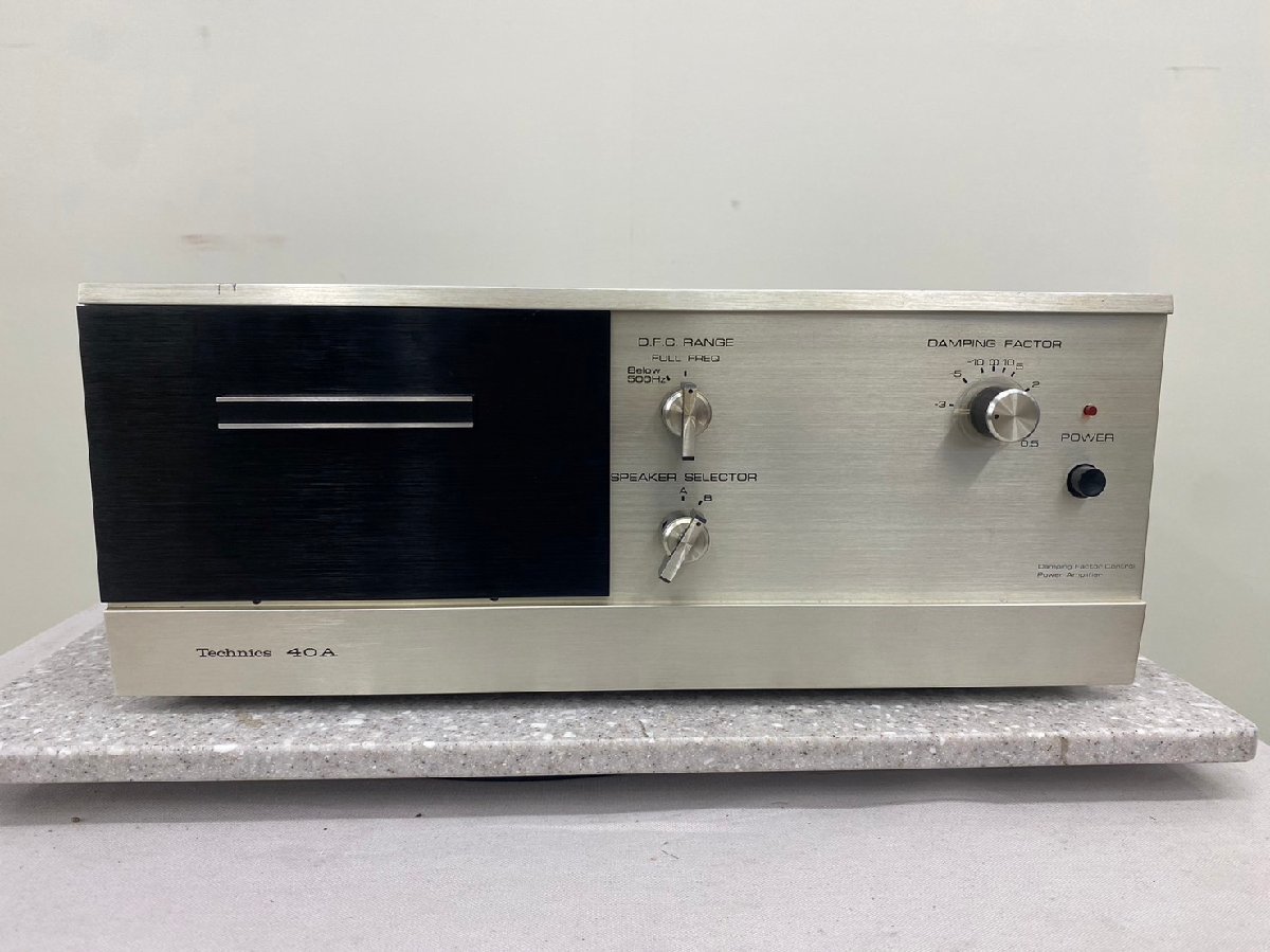 □t2817 ジャンク☆Technics テクニクス SU-40A プリメインアンプ
