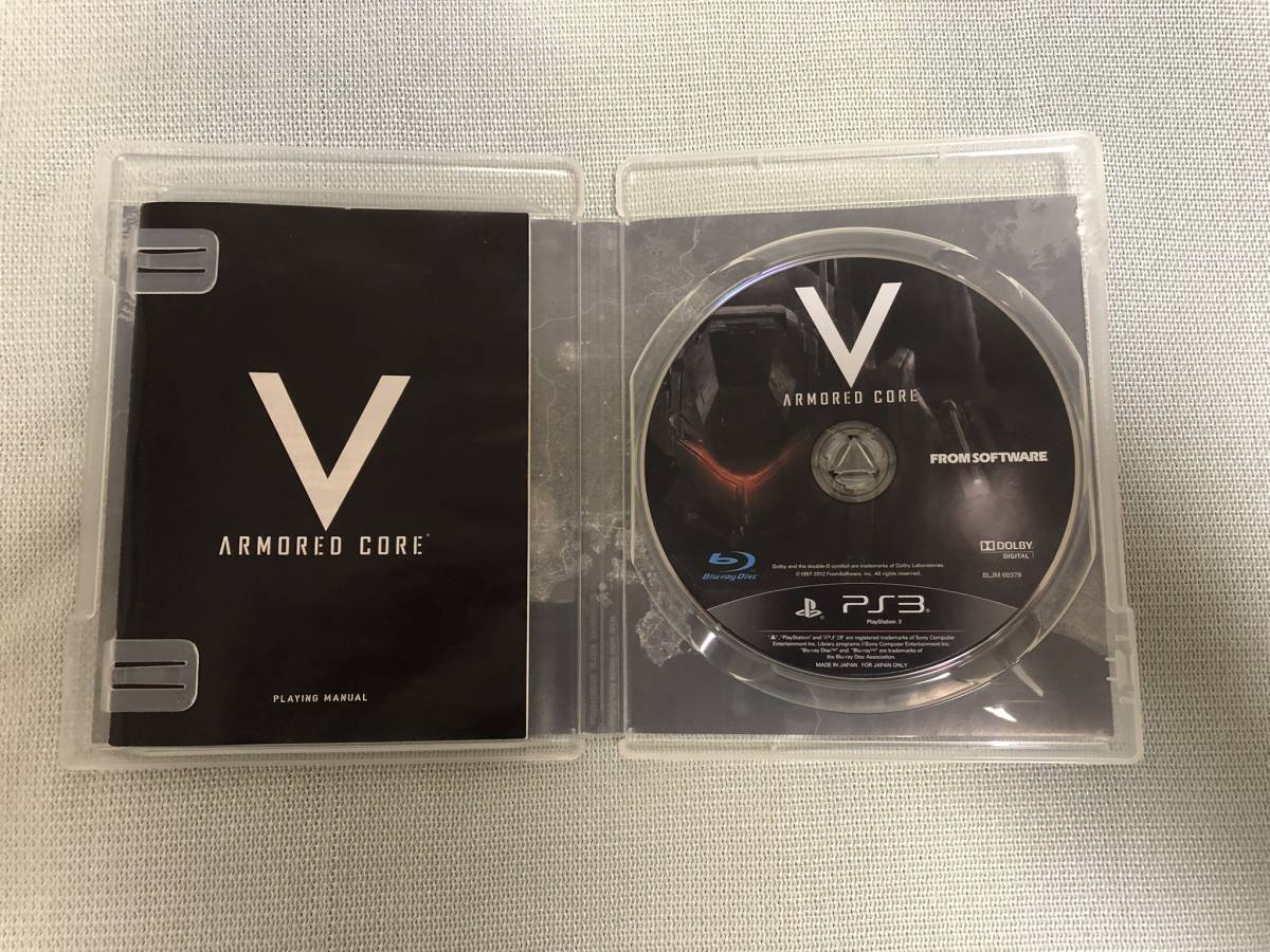 PS3 アーマード・コアⅤ + ヴァーディクトデイ 2本セット ARMORED CORE