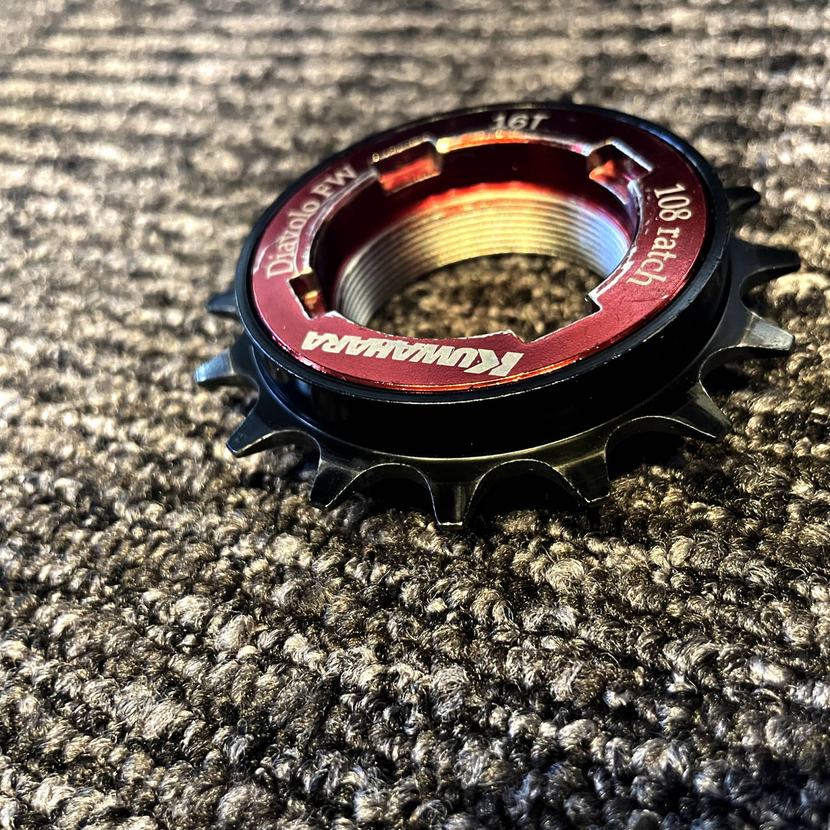 Kuwahara Diavolo FW コグ 108ラッチ 16t Kuwahara Diavolo FW コグ