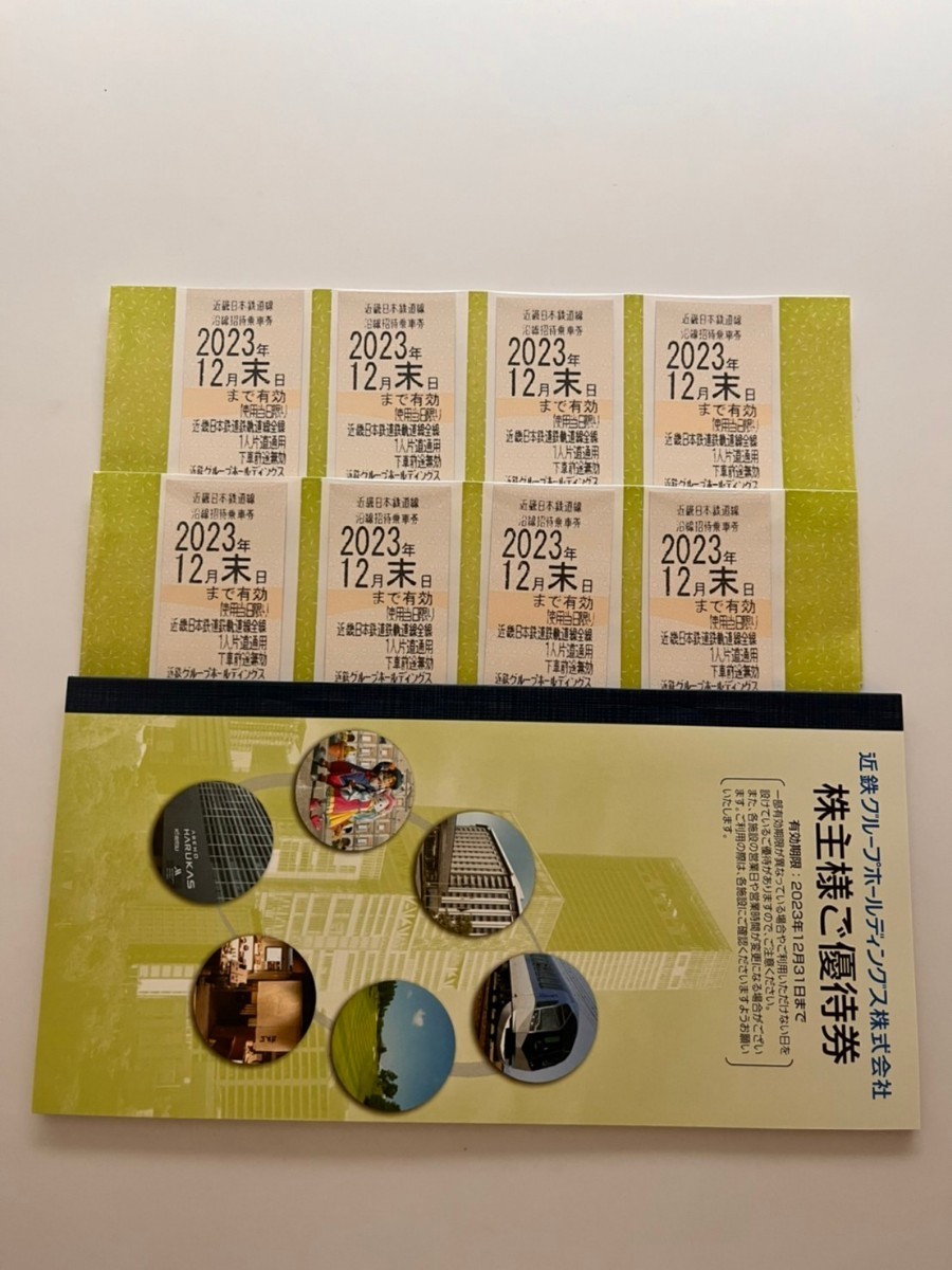 近鉄グループホールディングス　株主優待券