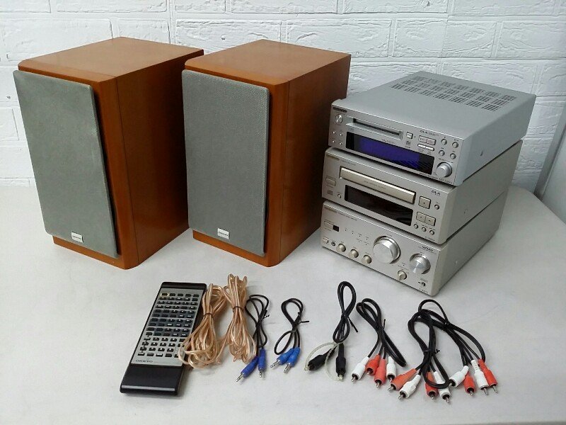 ONKYO オンキョー A-905 MD-105 C-705 T-405W PS-A77 システムコンポ