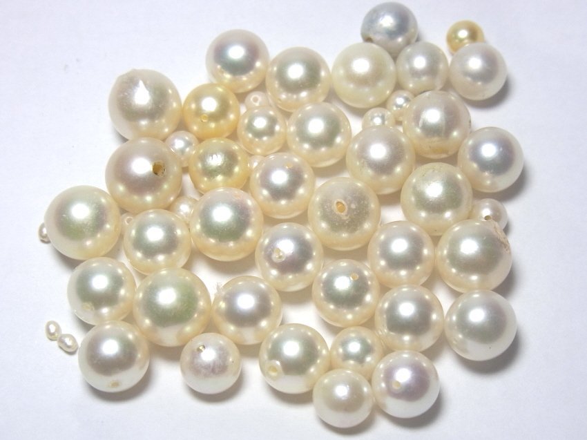 [Shimoe]最落無し！１円～合計２５．７ｇ　パールルース