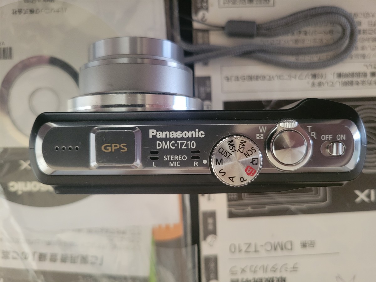 lumix TZ10 付属品全部有 LUMIX DMC-TZ10 レッド Gold 付属品全部有 純正