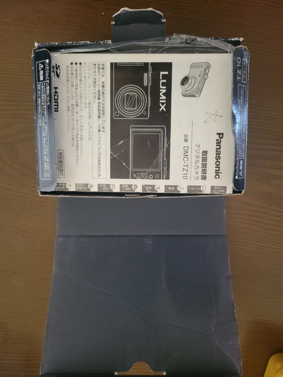 Panasonic LUMIX TZ10 ルミックス 純正バッテリー付属品箱あり lumix TZ10 付属品全部有 LUMIX DMC-TZ10 レッド Gold 付属品全部有 純正