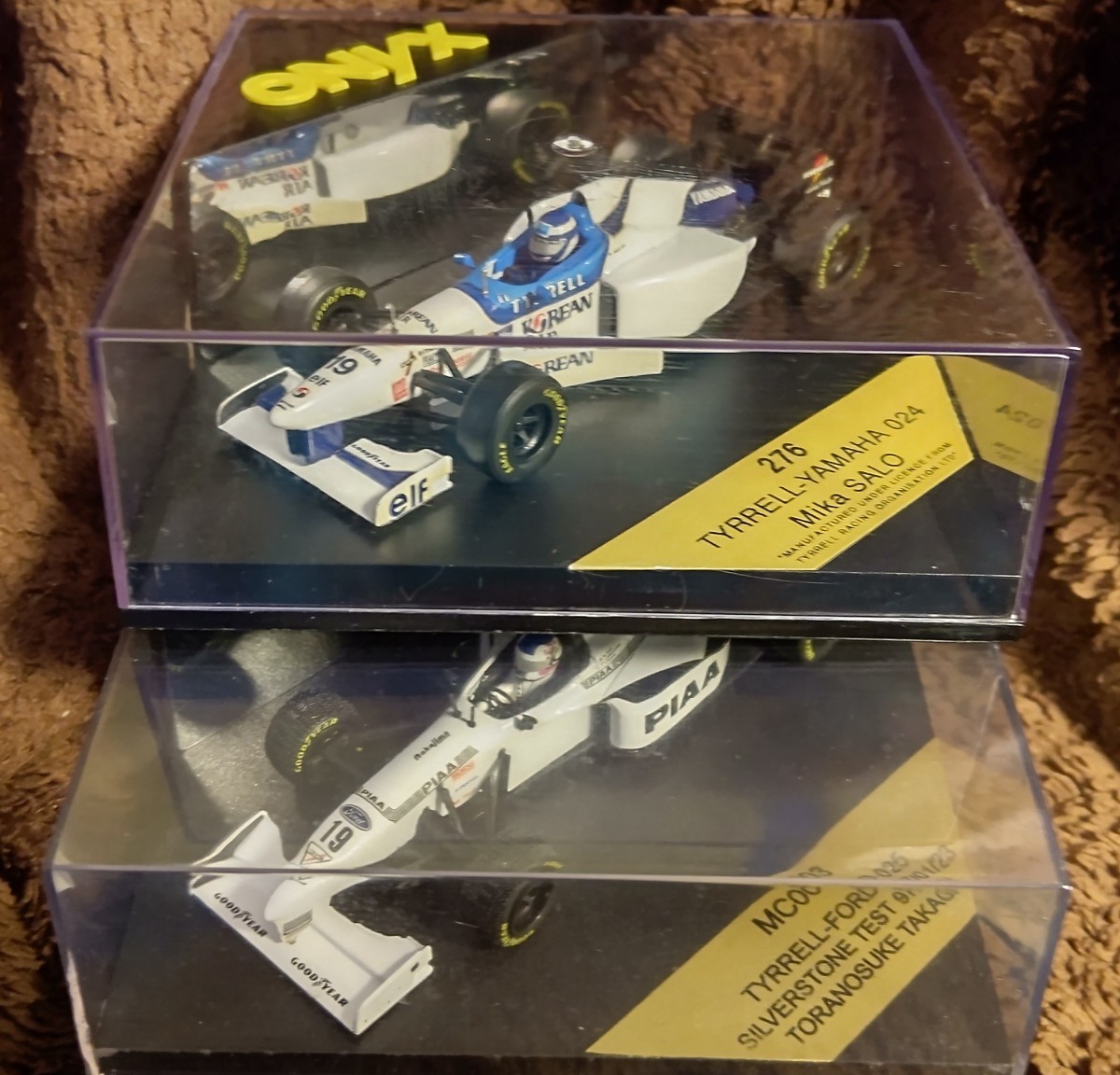 ONYX オニキス Mr.CRAFT 1/43 ティレル2台セット ONYX:TYRRELL YAMAHA 
