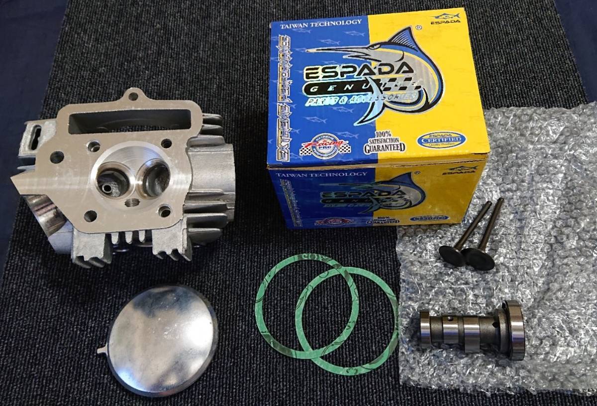Espada Racing シリンダーヘッド モンキー カブ C90/C100 (27in/23ex
