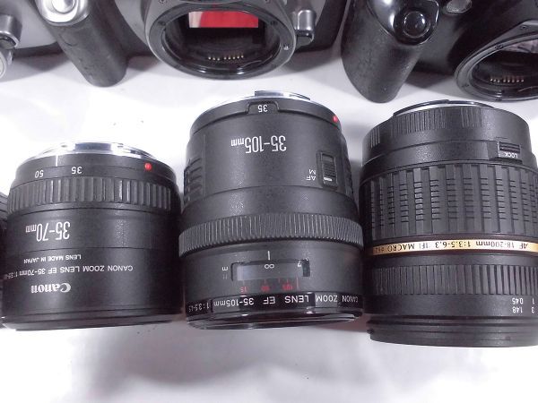 ☆キヤノン AF一眼&純正レンズなど☆EOS 630/1000QD/10QD/Kiss5