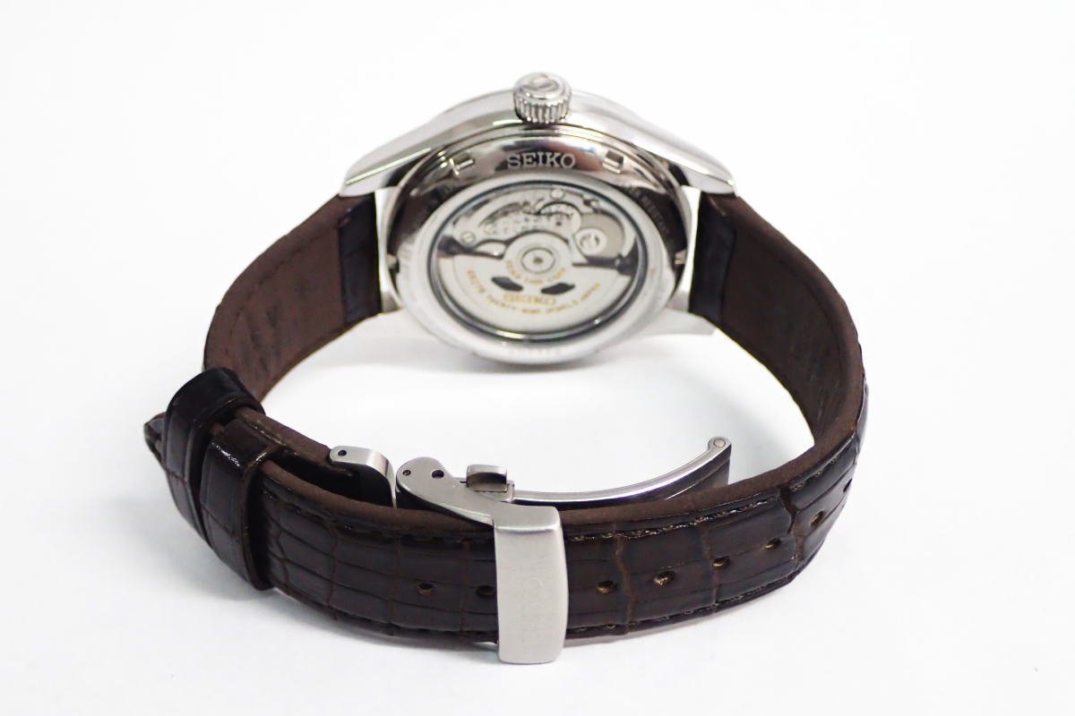 1円【SEIKO】美品 セイコー プレサージュ 6R27-00J0 SARW025 自動巻 