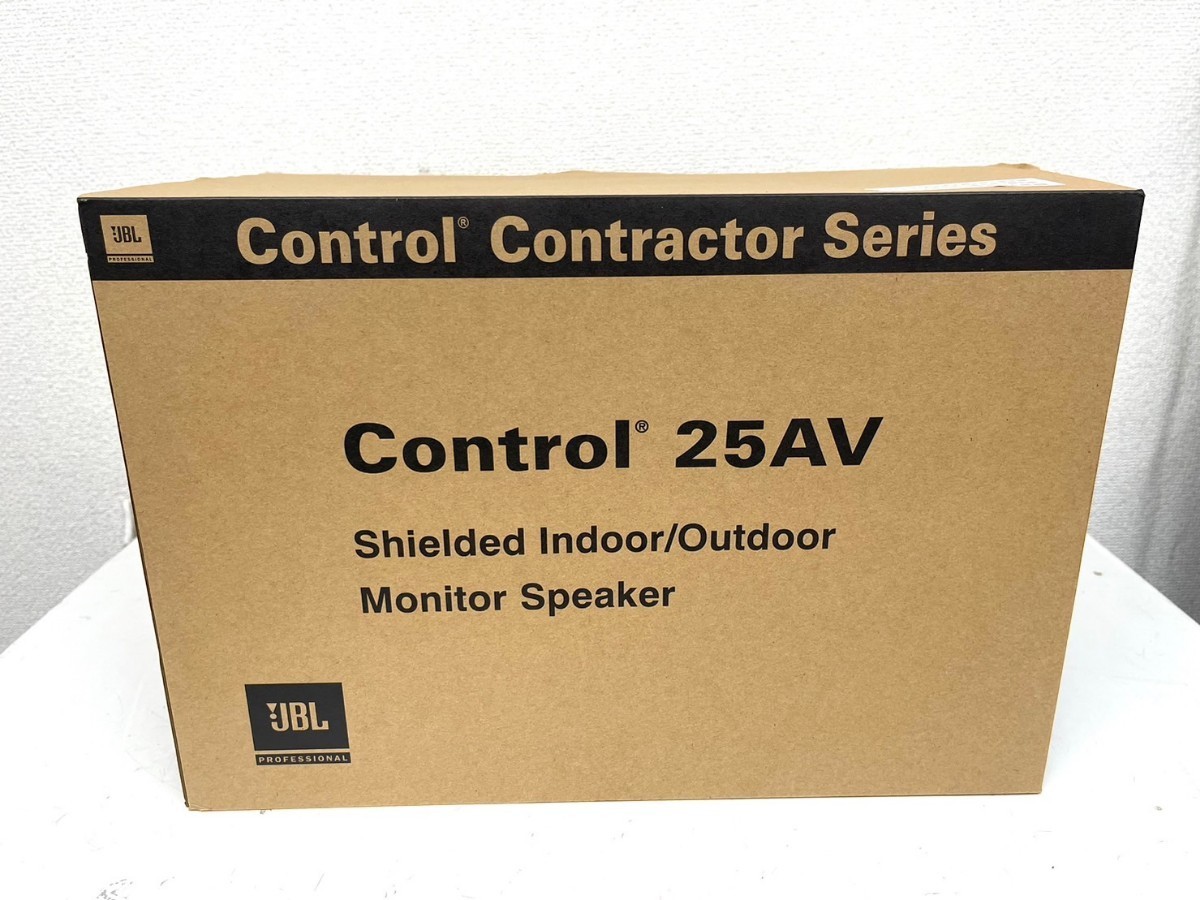 No.E150　JBL　Control　25AV　スピーカー　ペア　オーディオ機器　未使用