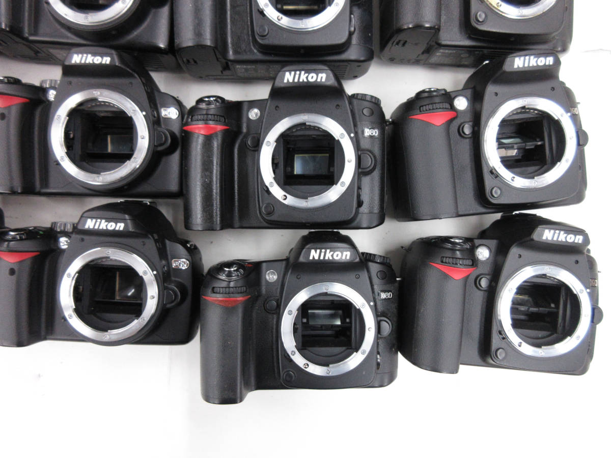 3303U)ジャンク Nikon D40 D40x D60 D80 D90 ニコン まとめてセット 30