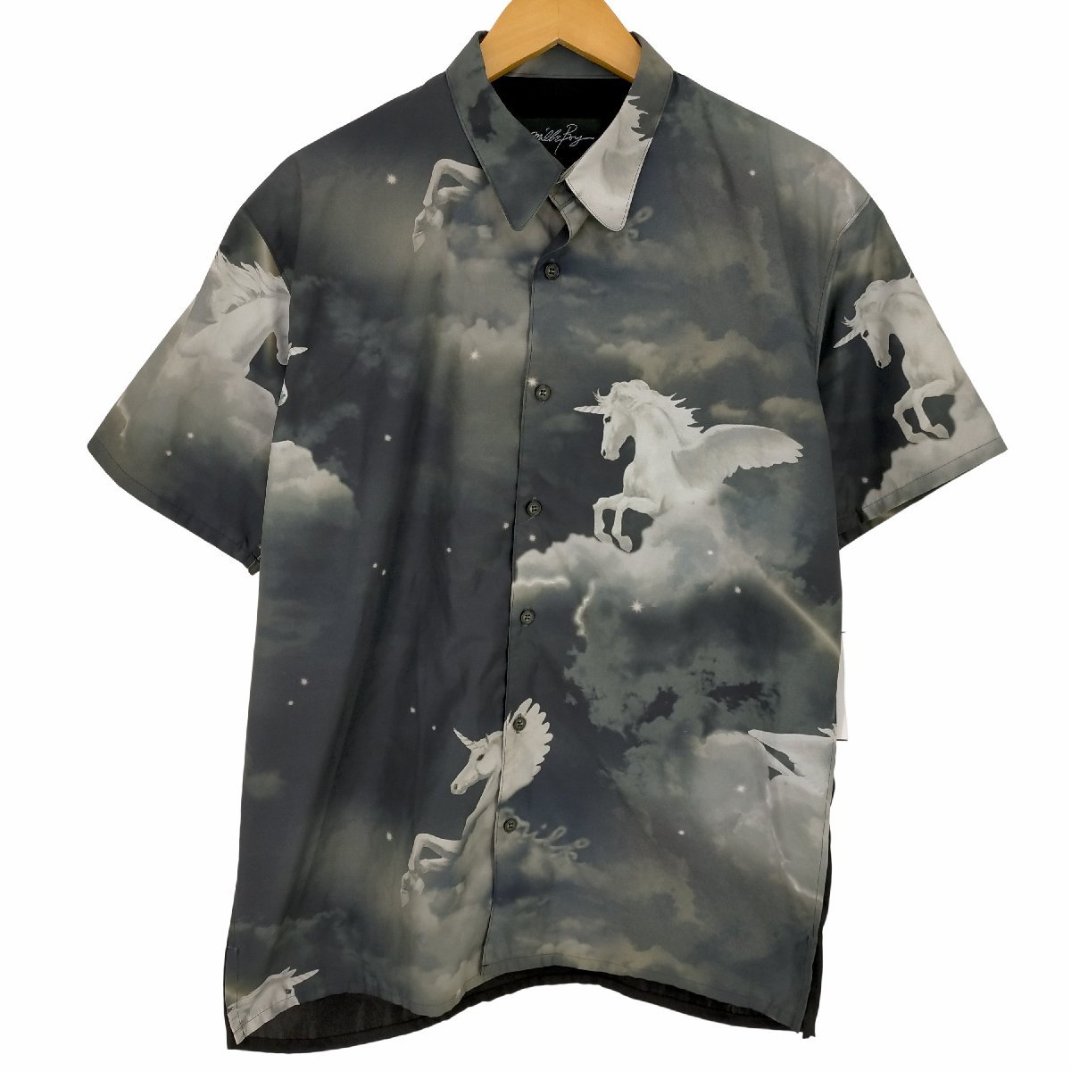 MILKBOY(ミルクボーイ) UNICORN SHIRTS ユニコーンシャツ メンズ 表記 